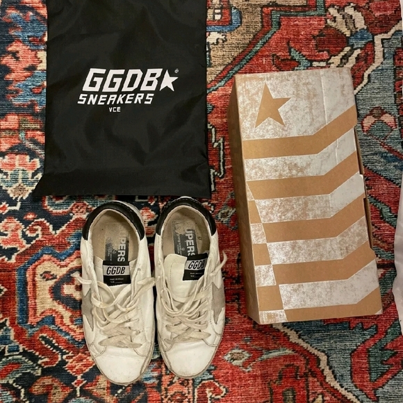 Golden Goose White,Black,Gold Superstar Shoes Womens UK 36 US 6 - Picture 7 of 7